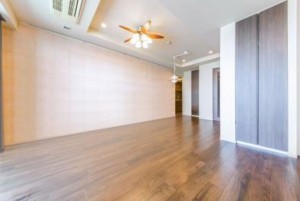 目黒区大橋、マンションの居間画像です