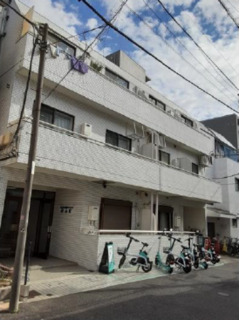 渋谷区神山町、マンションの外観画像です