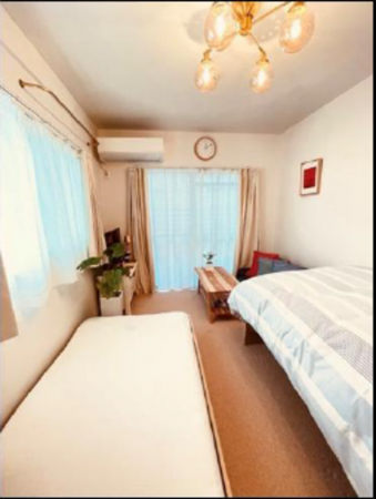 渋谷区神山町、マンションの居間画像です