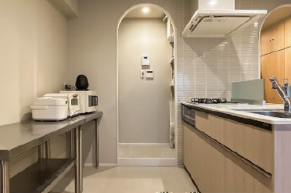 渋谷区猿楽町、マンションのキッチン画像です