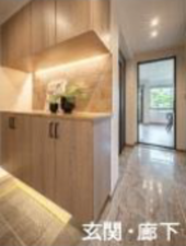 渋谷区鉢山町、マンションの玄関画像です