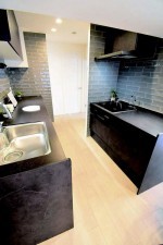 渋谷区南平台町、マンションのキッチン画像です