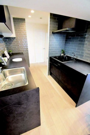 渋谷区南平台町、マンションのキッチン画像です