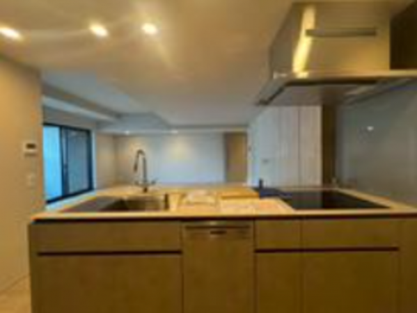 渋谷区渋谷、マンションのキッチン画像です