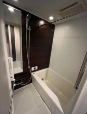 渋谷区松濤、マンションの風呂画像です