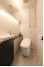 渋谷区渋谷、マンションのトイレ画像です