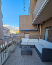 渋谷区渋谷、マンションのバルコニー画像です