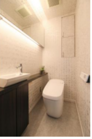 渋谷区渋谷、マンションのトイレ画像です