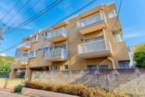 渋谷区神山町、マンションの外観画像です