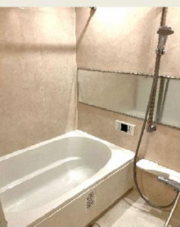 渋谷区松濤、マンションの風呂画像です