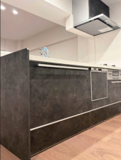 目黒区大橋、マンションのキッチン画像です