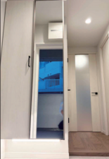 目黒区大橋、マンションの玄関画像です