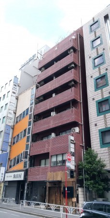 渋谷区道玄坂、マンションの外観画像です