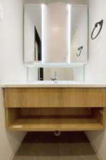 渋谷区東、マンションの洗面画像です