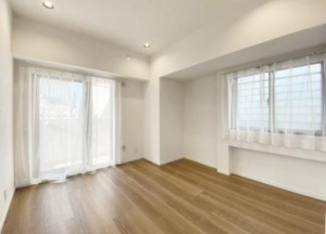 渋谷区東、マンションの居間画像です