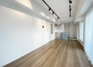 渋谷区東、マンションの居間画像です