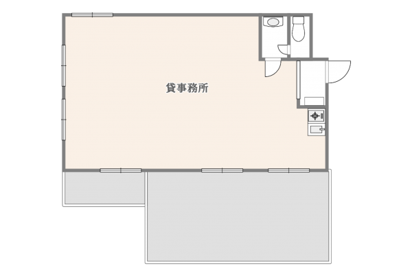 渋谷区桜丘町、マンションの間取り画像です