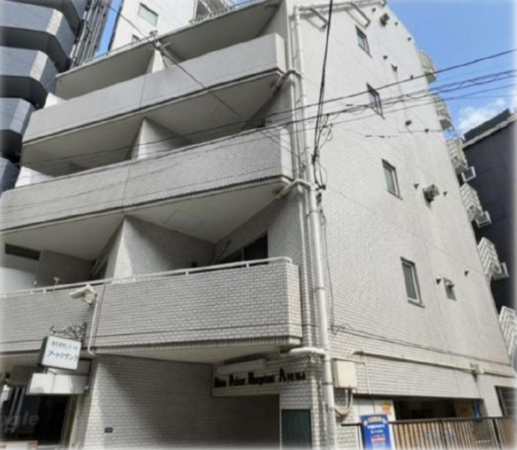 渋谷区南平台町、マンションの外観画像です