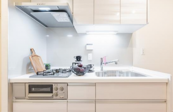 目黒区大橋、マンションのキッチン画像です