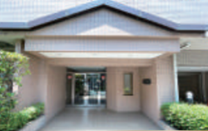 世田谷区、マンションのエントランス画像です