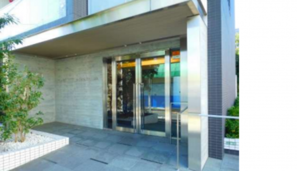 世田谷区、マンションのエントランス画像です