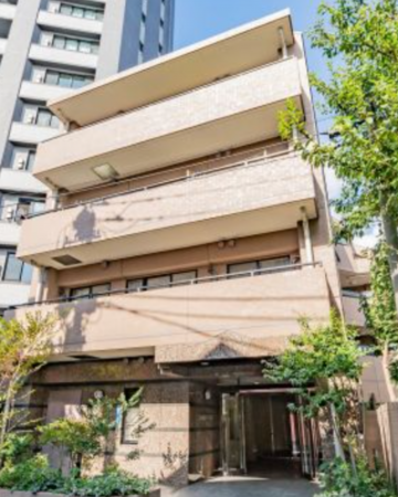 渋谷区松濤、マンションの外観画像です