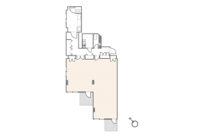 渋谷区渋谷、マンションの間取り画像です