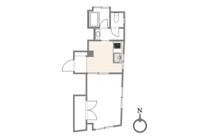 世田谷区、マンションの間取り画像です