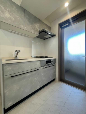 目黒区大橋、マンションのキッチン画像です