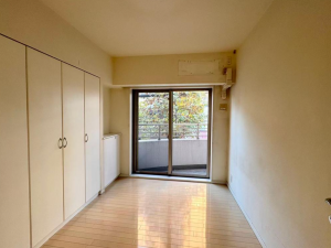 中野区、マンションの寝室画像です