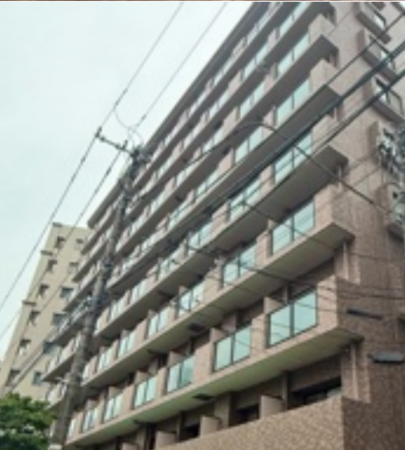 渋谷区笹塚、マンションの外観画像です