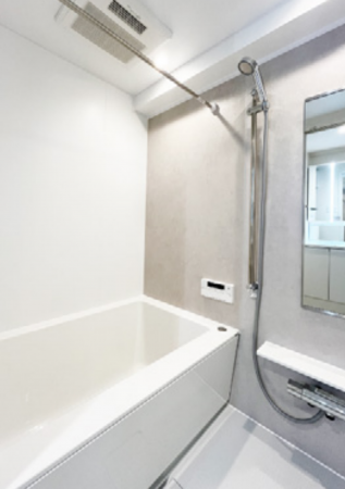 渋谷区幡ヶ谷、マンションの風呂画像です