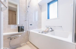 渋谷区松濤、マンションの風呂画像です