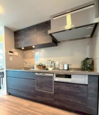 渋谷区宇田川町、マンションのキッチン画像です