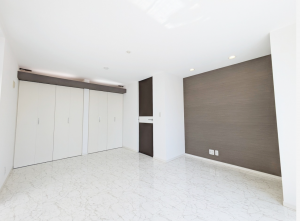 渋谷区代々木、中古一戸建ての寝室画像です