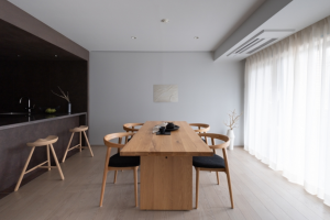 渋谷区東、マンションの居間画像です