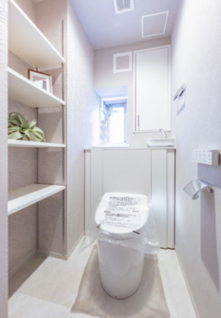 渋谷区上原、マンションのトイレ画像です