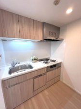 渋谷区代々木、マンションのキッチン画像です