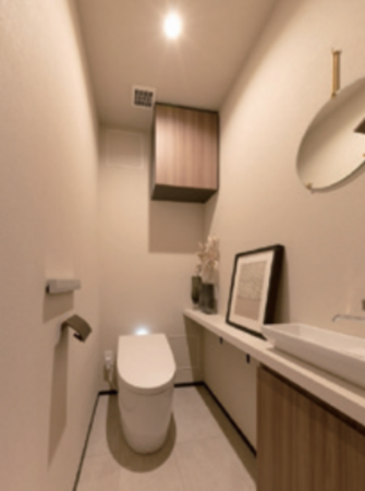 渋谷区宇田川町、マンションのトイレ画像です