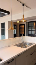 目黒区中目黒、マンションのキッチン画像です