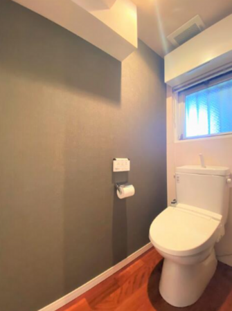 目黒区中目黒、マンションのトイレ画像です
