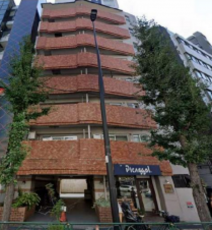 渋谷区恵比寿南、マンションの外観画像です