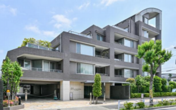 目黒区目黒本町、マンションの外観画像です