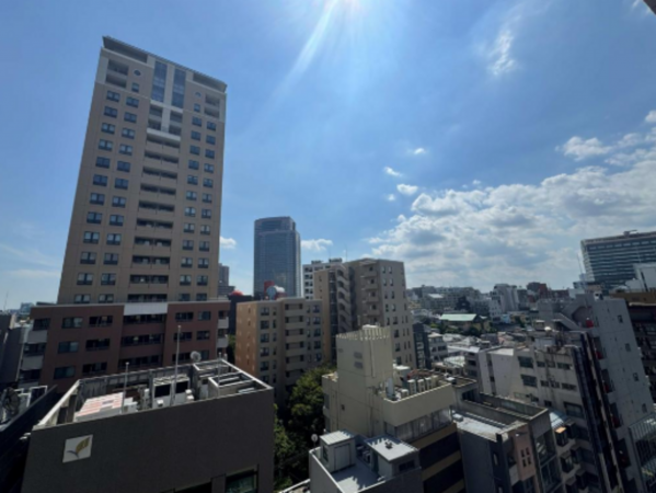 渋谷区恵比寿、マンションの周辺の街並み画像です