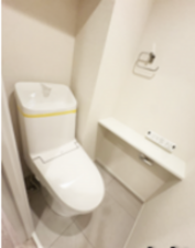 渋谷区千駄ヶ谷、マンションのトイレ画像です