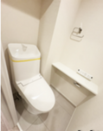 渋谷区千駄ヶ谷、マンションのトイレ画像です
