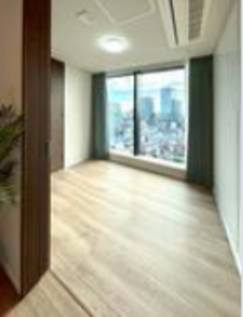 渋谷区宇田川町、マンションの寝室画像です