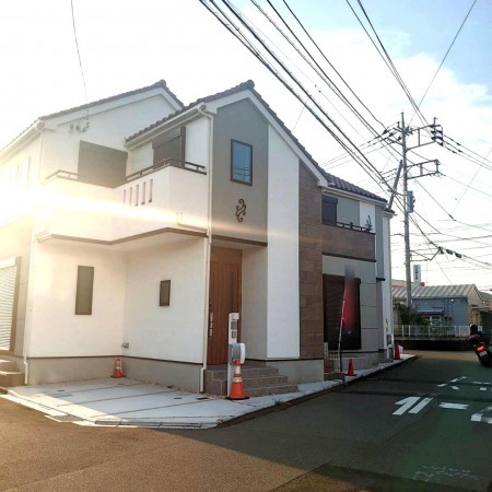 相模原市南区東大沼、新築一戸建ての画像です