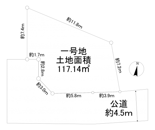 相模原市南区磯部、新築一戸建ての間取り画像です