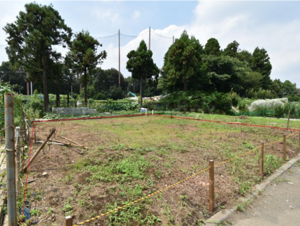 相模原市南区大野台、土地の画像です